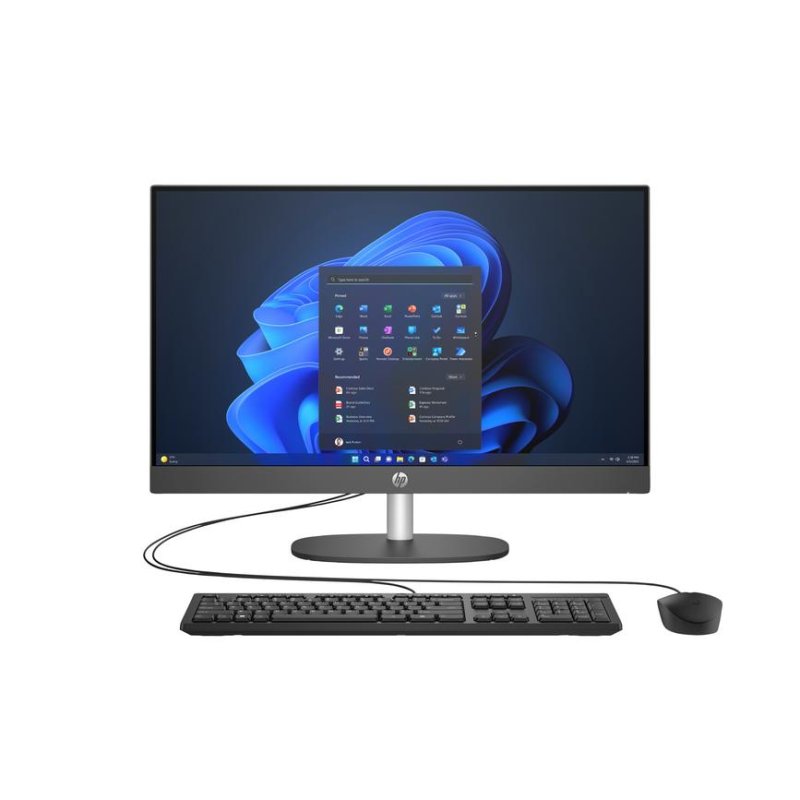 Detalle de HP ProOne 240 G10 All-in-One: potencia y diseño para la oficina moderna
