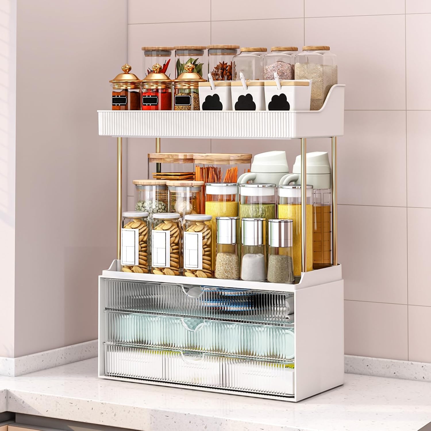 Thumbnail 3 de Storivo Makeup Organizer 2 Etagen Kosmetikbox
