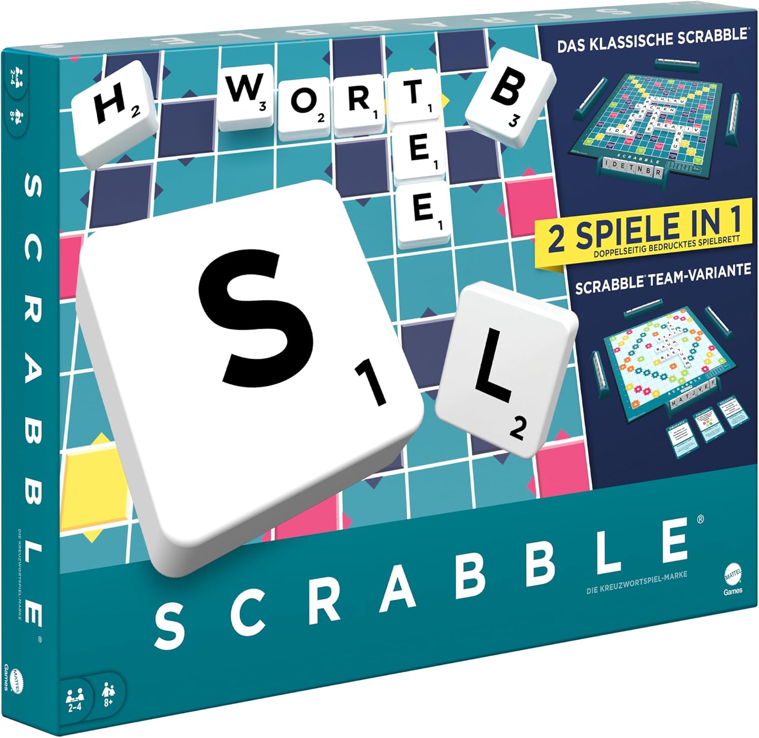 Thumbnail 6 de Mattel Games Scrabble 2 in 1 HXV99