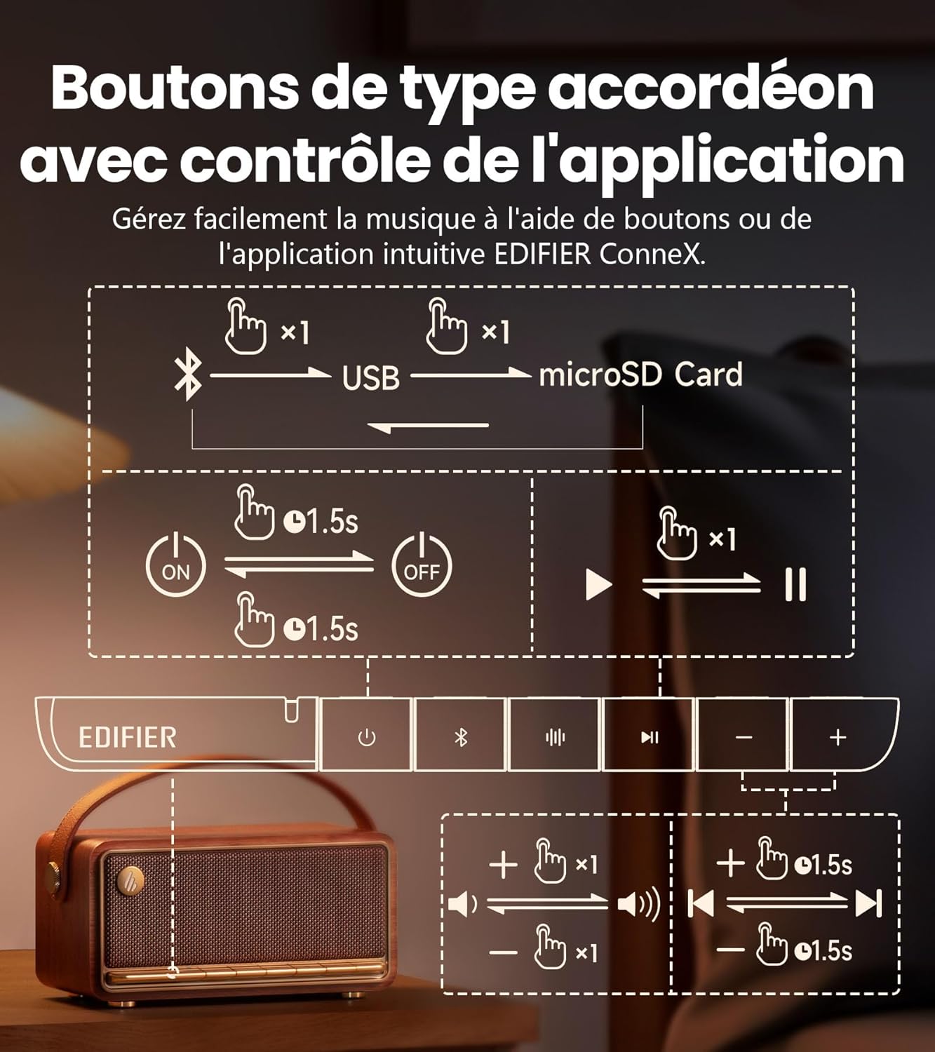 Thumbnail 6 de Edifier MP330 enceinte Bluetooth 40W 🔊