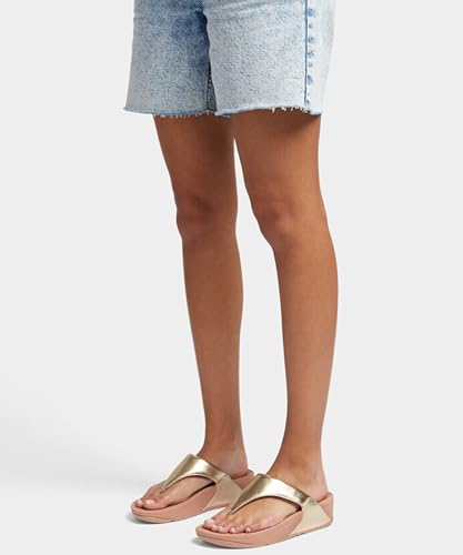 Thumbnail 1 de Fitflop Lulu Leather Toe Post Sandals