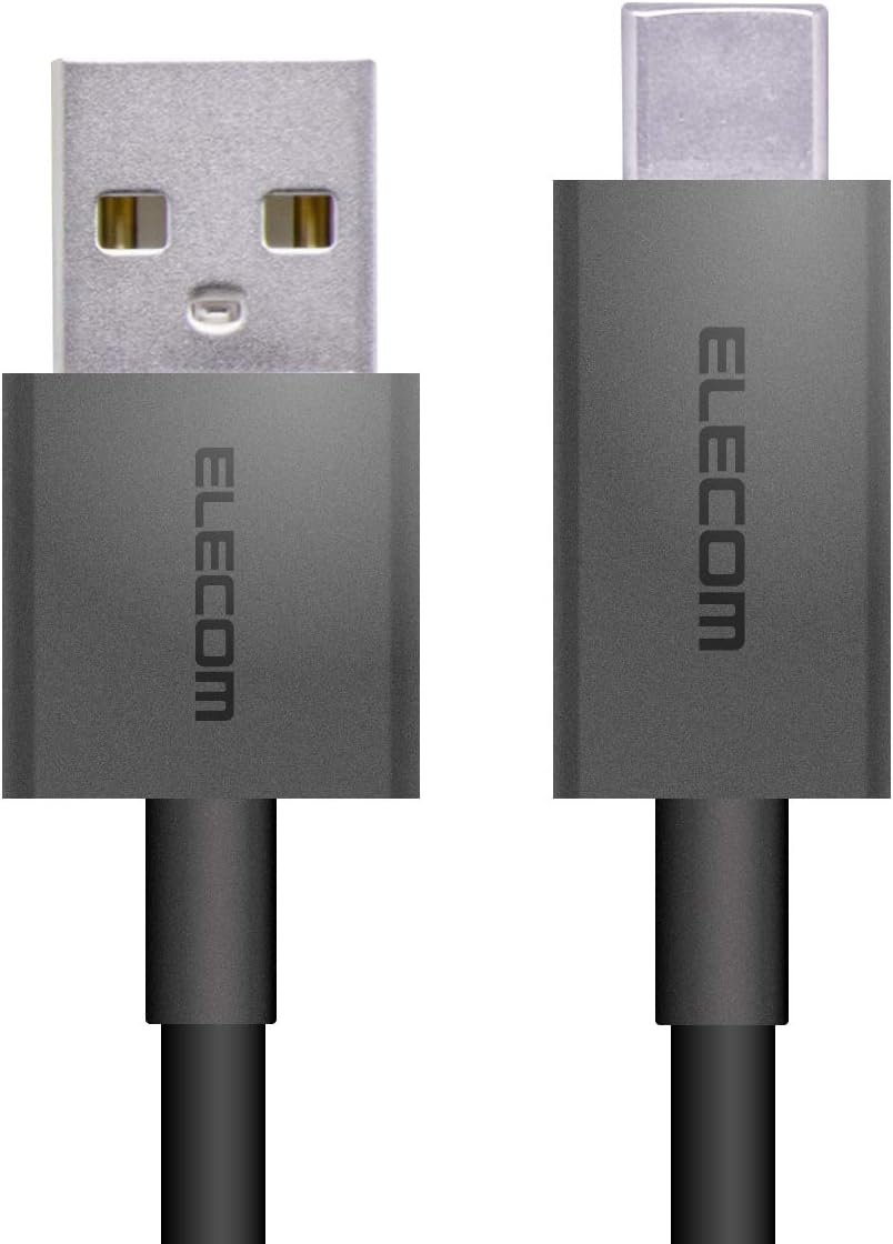 Detalle de エレコム MPA-FACCL12BK USB Type-Cケーブル 1.2m・最大3A・USB2.0