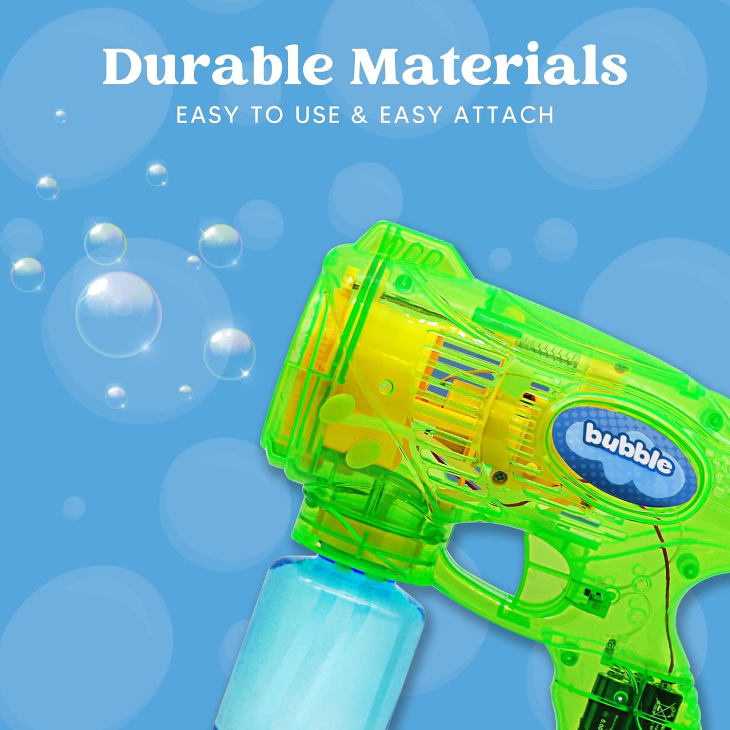 Thumbnail 2 de JOYIN 2 Bubble Guns Blaster Kit with 2 Solution for Kids