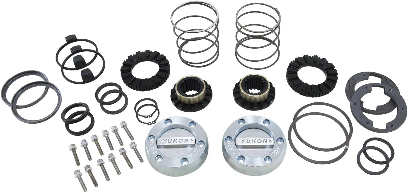 Detalle de Front Hub Conversion Kit for IH Scout (5 x 5.5 Bolt Pattern) — Includes Locking Hubs & Hardware