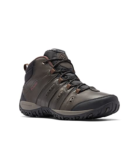 Imagen de Columbia Woodburn II Chukka Omni-Heat Zapatillas de Senderismo Impermeables para Hombre, Cordovan x Garnet Red, 40.5 EU en OfertitasTOP