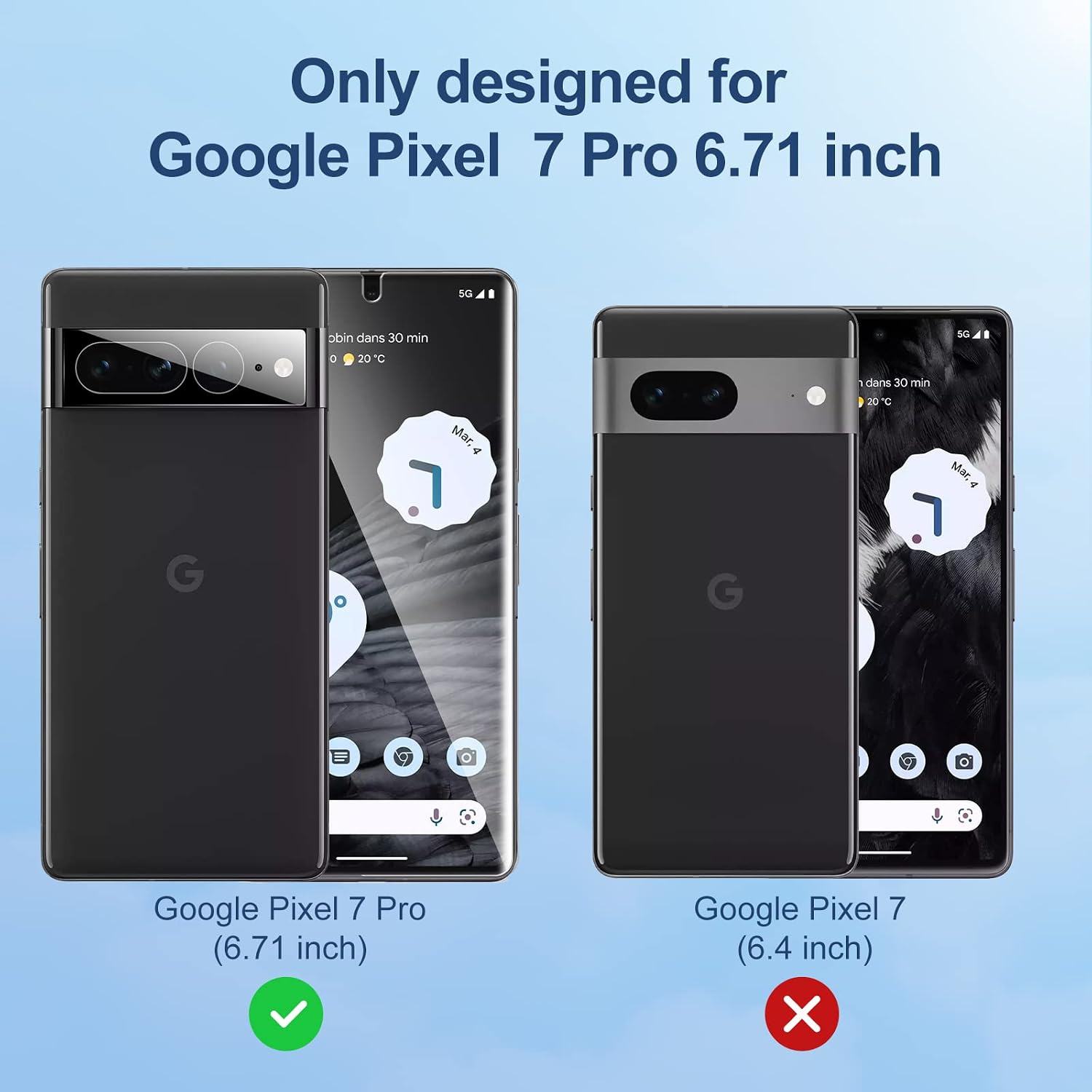 Thumbnail 2 de LK Google Pixel 7 Pro Screen Protector Kit with TPU Film and Lens Protectors