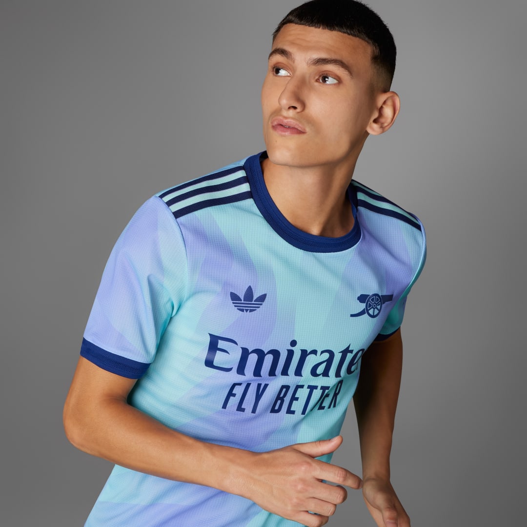 Detalle 1 de Arsenal 24/25 camiseta tercera equipación azul