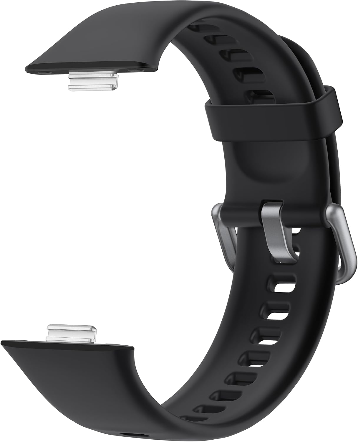 Thumbnail 1 de Bracelet fluoroélastomère noir 20 mm pour Huawei WATCH FIT 4 et WATCH FIT 4 Pro
