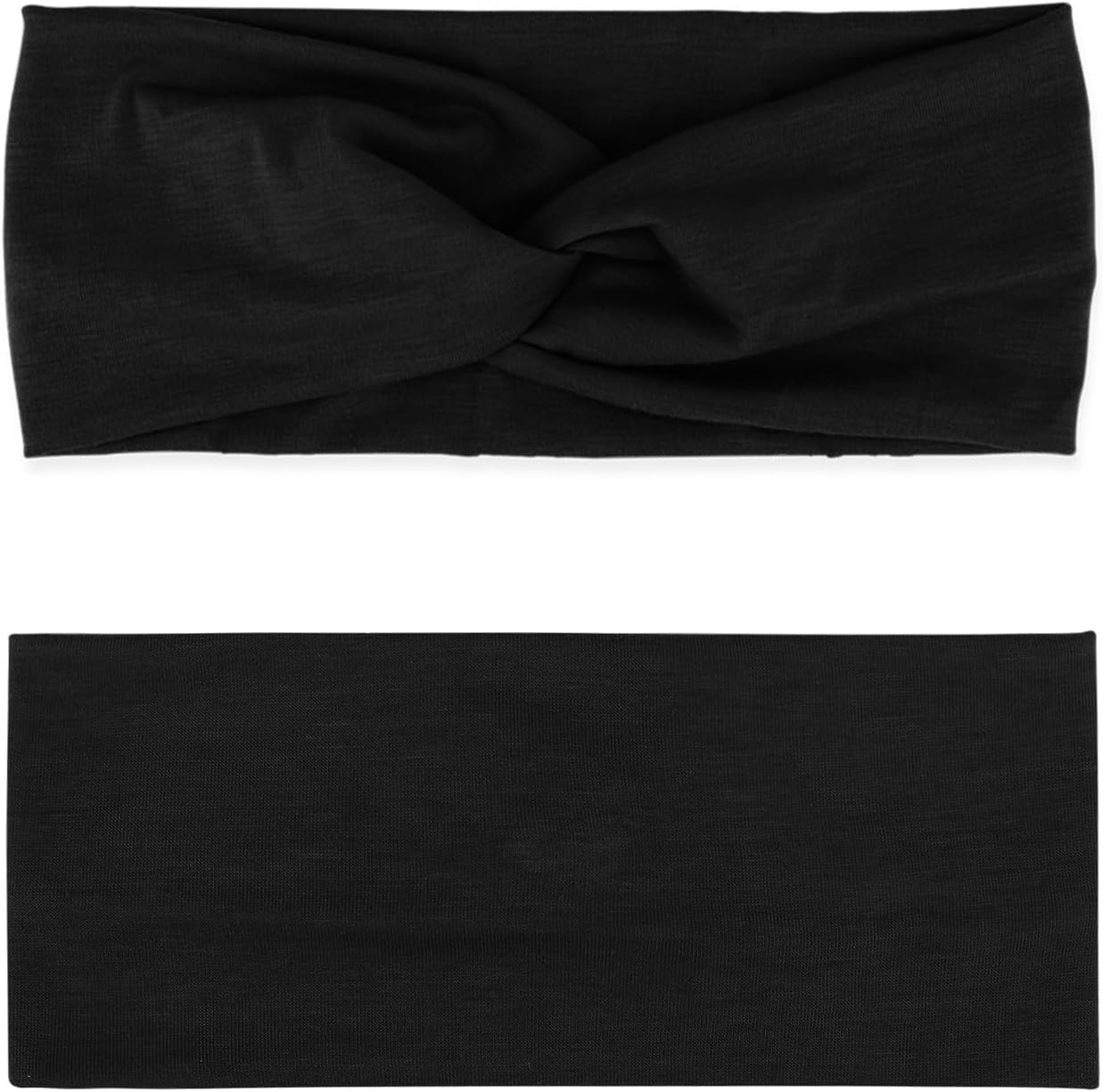 Detalle 2 de DRESHOW 8 Pack Headbands 3.5" wide