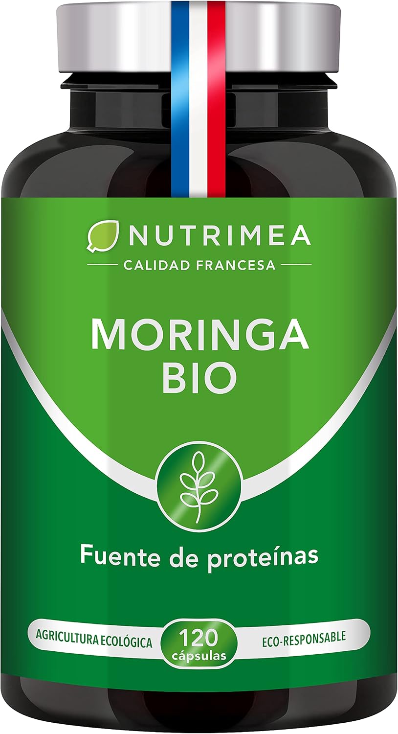 Detalle de Moringa Oleifera Bio 120 Cápsulas