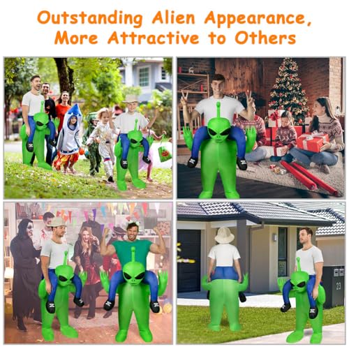 Thumbnail 4 de AYBUY Disfraz inflable alienígena 160-190 cm 👽