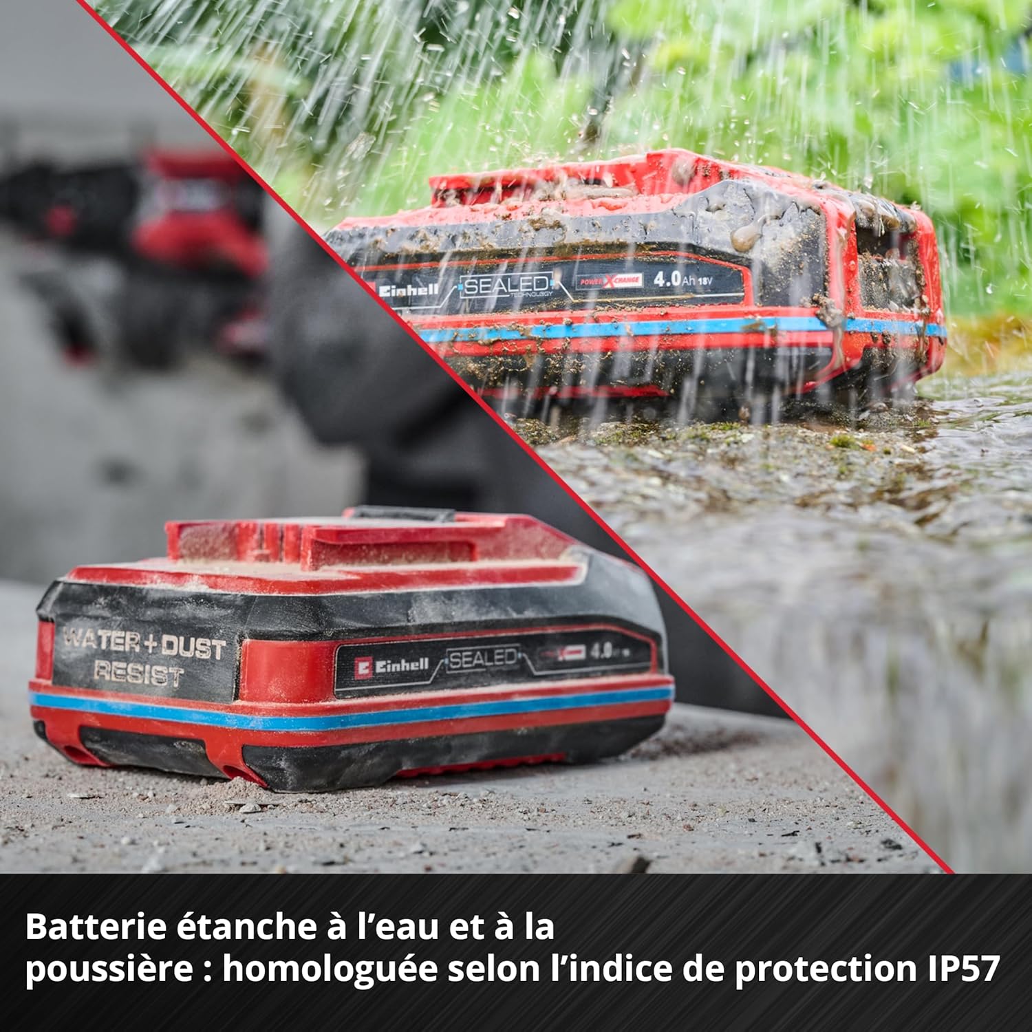 Thumbnail 4 de Einhell Sealed Power X-Change Plus 4,0 Ah batterie étanche