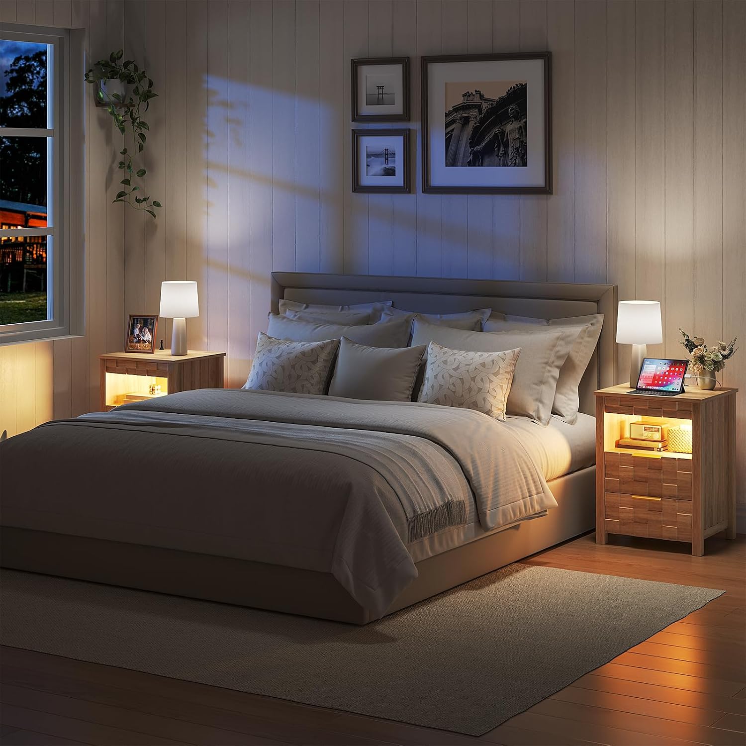 Detalle 2 de Dystler Nightstand 17.7-Inch