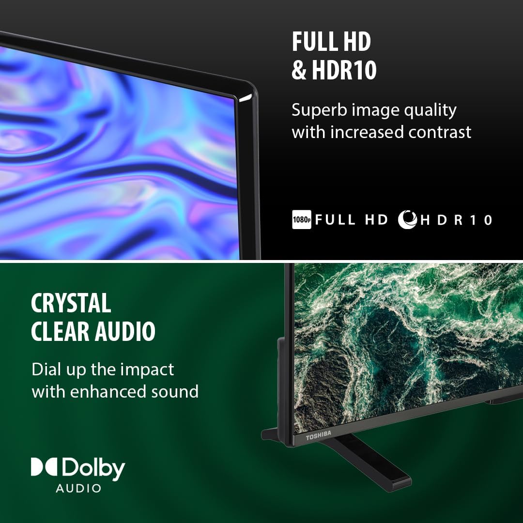 Thumbnail 4 de Toshiba 43" LV2553DB Full HD Smart VIDAA TV with Freely, HDR & Dolby Audio