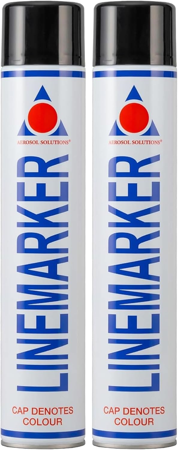 Thumbnail 6 de Aerosol Solutions Line Marker 750 ml – Spray blanc pour gazon et routes (Lot de 6)