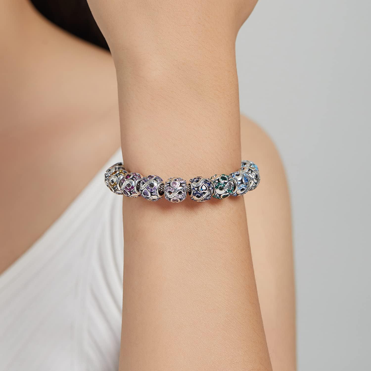 Thumbnail 3 de Shining Charm May Birthstone Charm