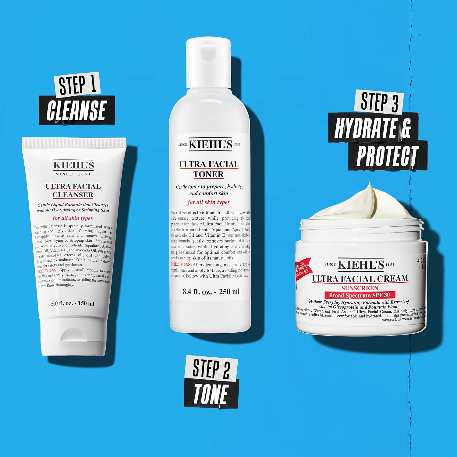 Thumbnail 6 de Kiehl's S2273400 Ultra Facial Cream SPF 30 Moisturizer with Squalane