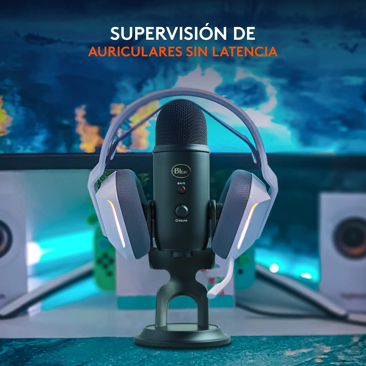 Thumbnail 5 de Logitech Blue Yeti micrófono USB 4 patrones 🎙
