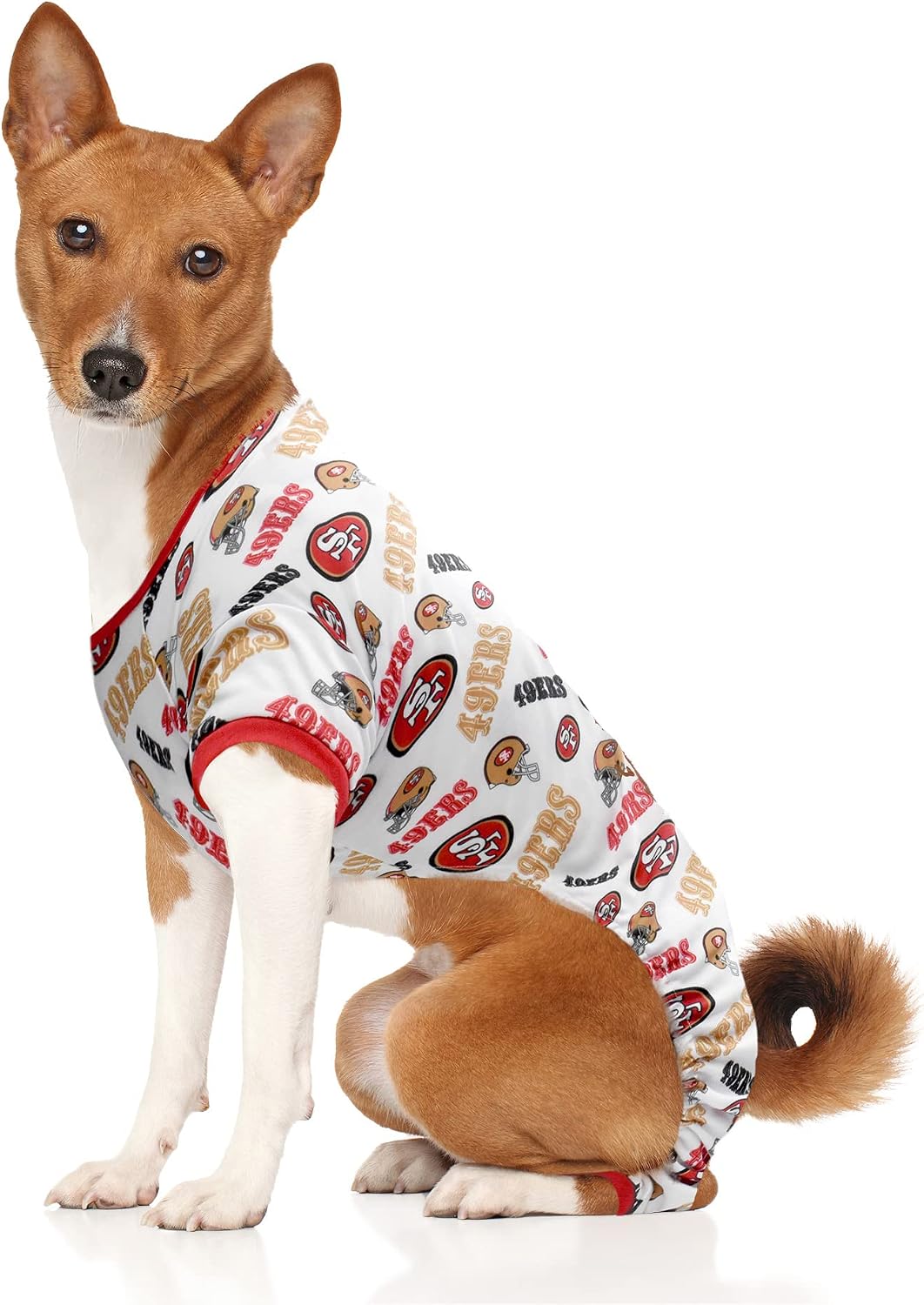 Thumbnail 4 de Littlearth NFL Unisex Pet Pajamas (100% Polyester) — Cozy team-spirit loungewear for dogs and more