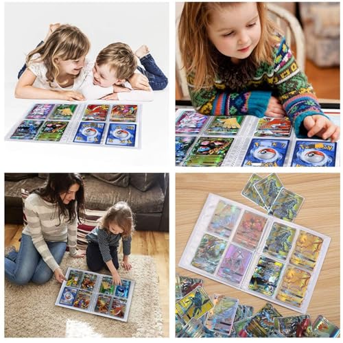 Detalle de Album per Carte Pokemon cozviao — Raccoglitore 240 carte, 30 pagine in PP resistente