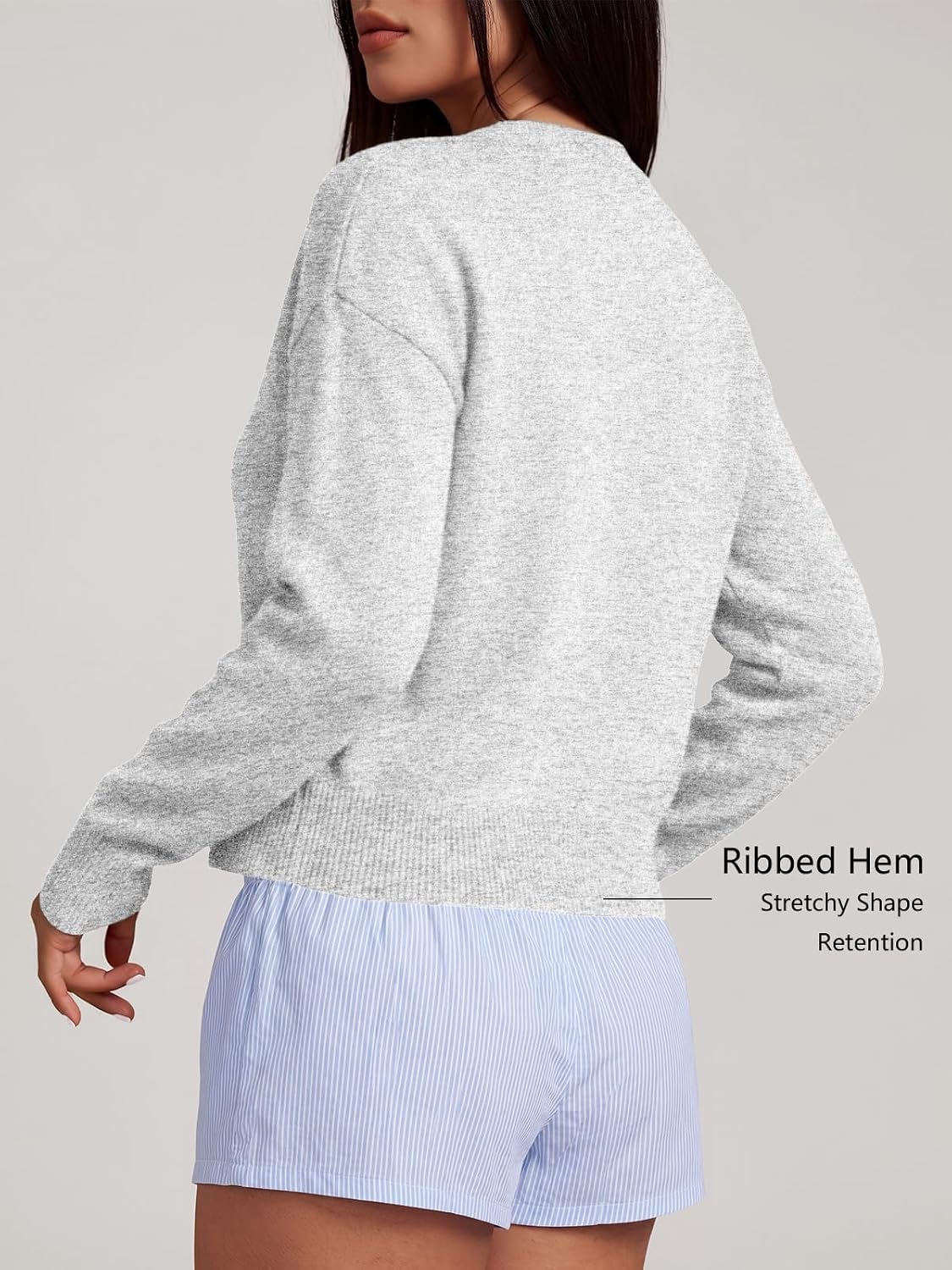 Thumbnail 4 de Trendy Queen Cropped Cardigan Sweater for Women