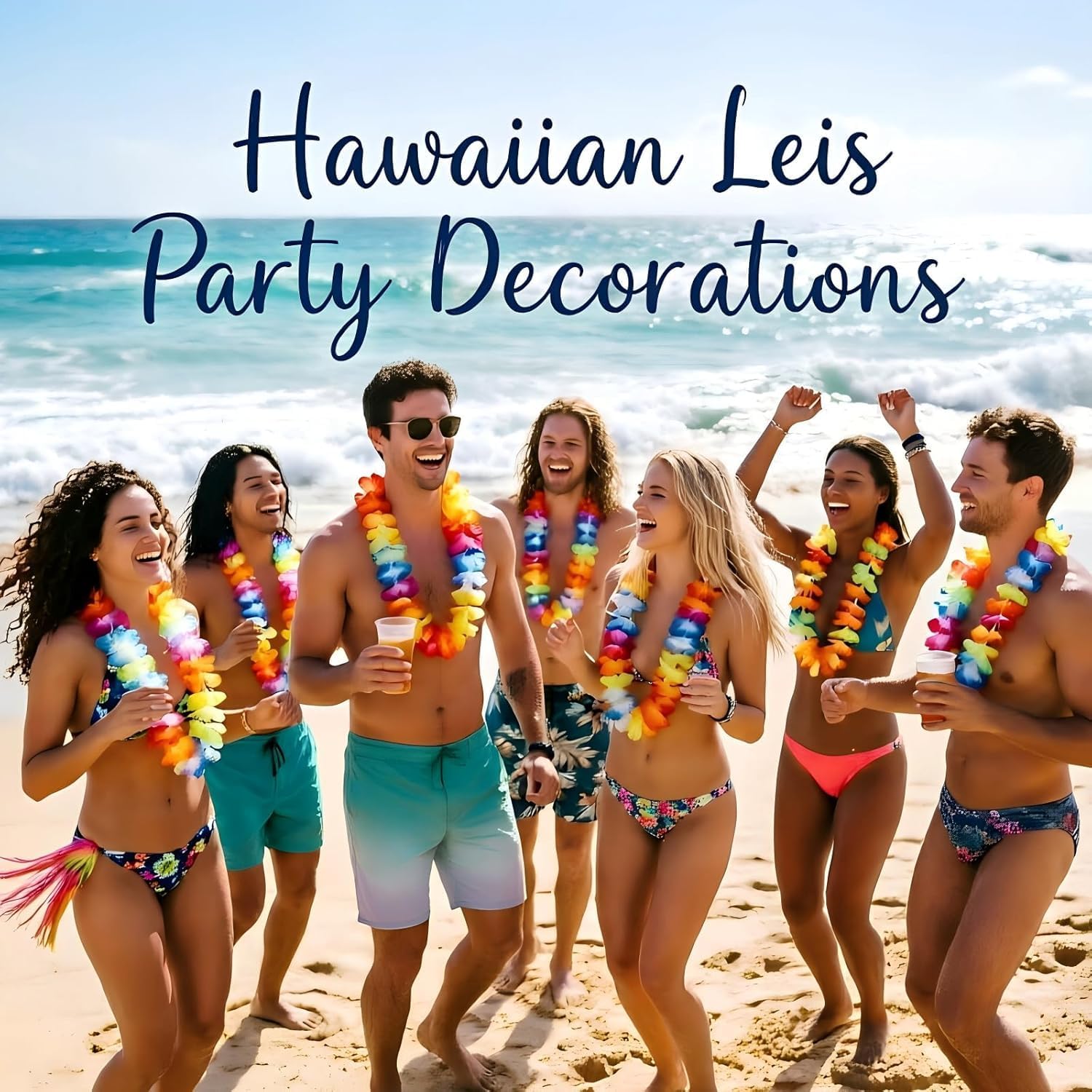 Detalle 2 de Hawaiian Flower Leis 50-Pack