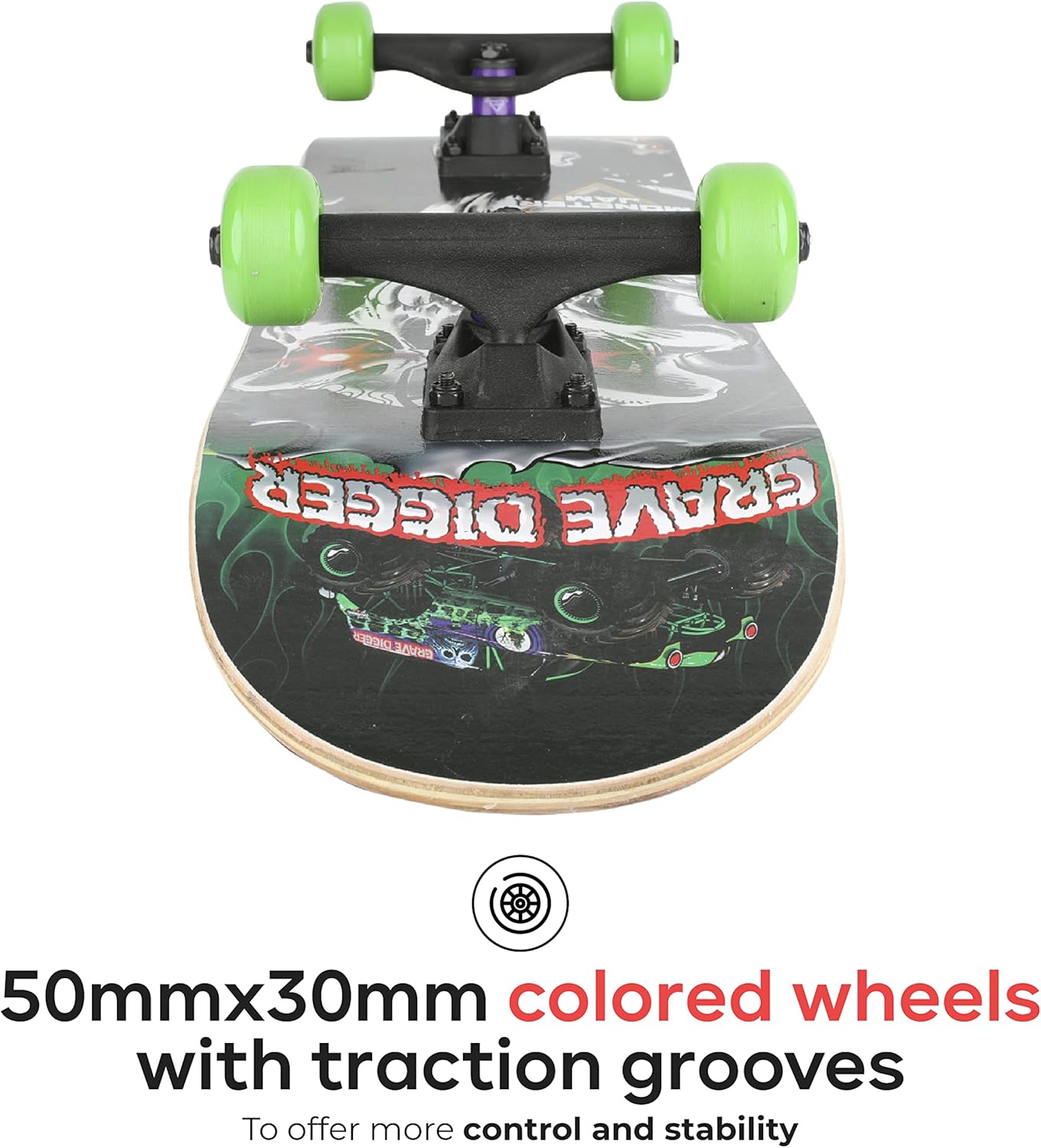 Thumbnail 3 de Skateboard with Graphic Grip Tape for Kids & Teens 🛹
