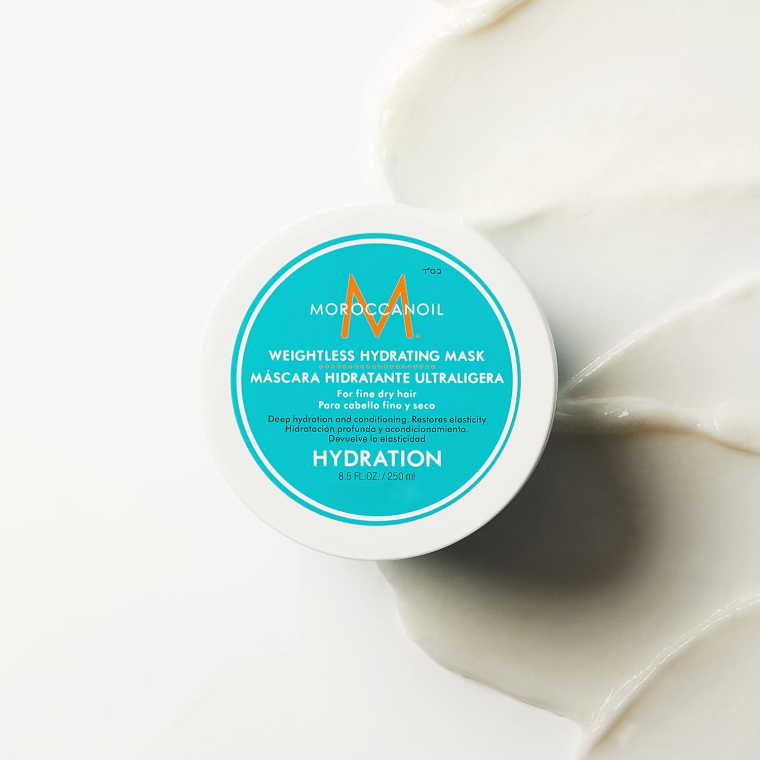 Detalle de Moroccanoil Weightless Mask — argan oil nourishing hair mask