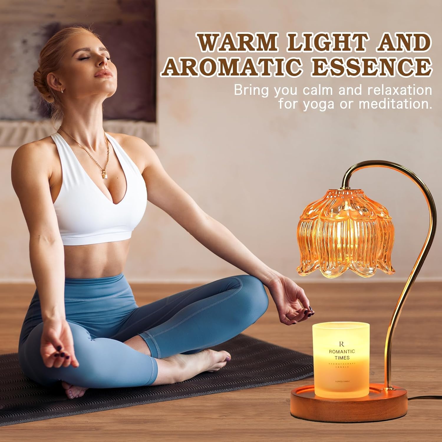 Thumbnail 4 de Funistree Flower Candle Warmer 8-hour 🕯