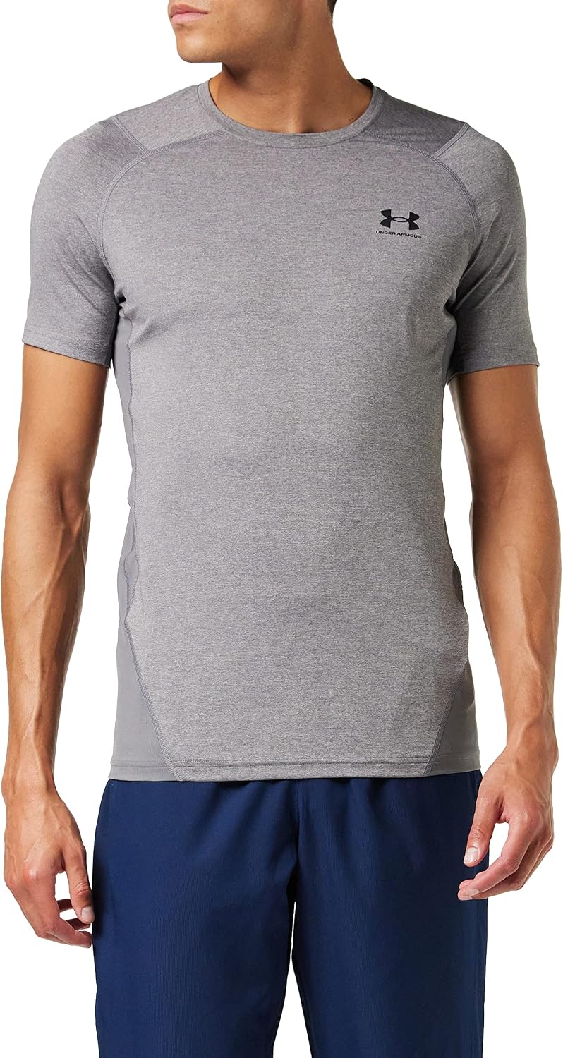 Detalle 2 de Under Armour UA HG Armour Comp SS – Ultralicht, kompressionsbetont und atmungsaktiv