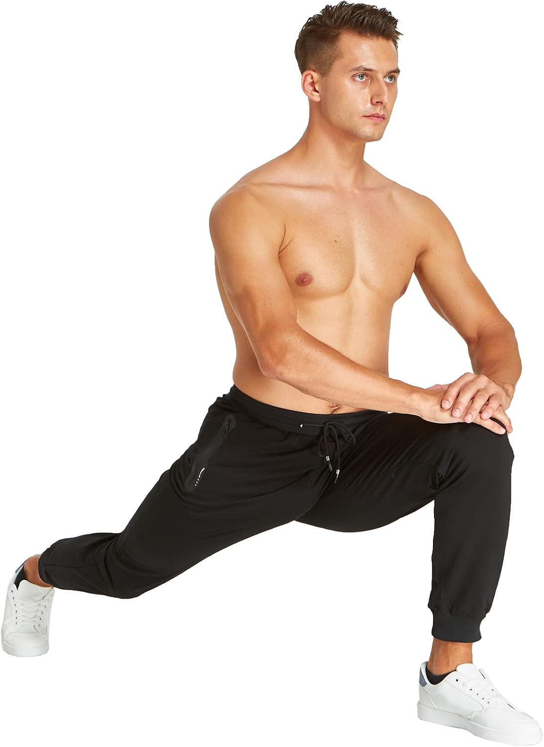 Thumbnail 5 de JustSun Jogginghose Herren – Baumwolle mit Reißverschlusstaschen (Sport- und Freizeit)</