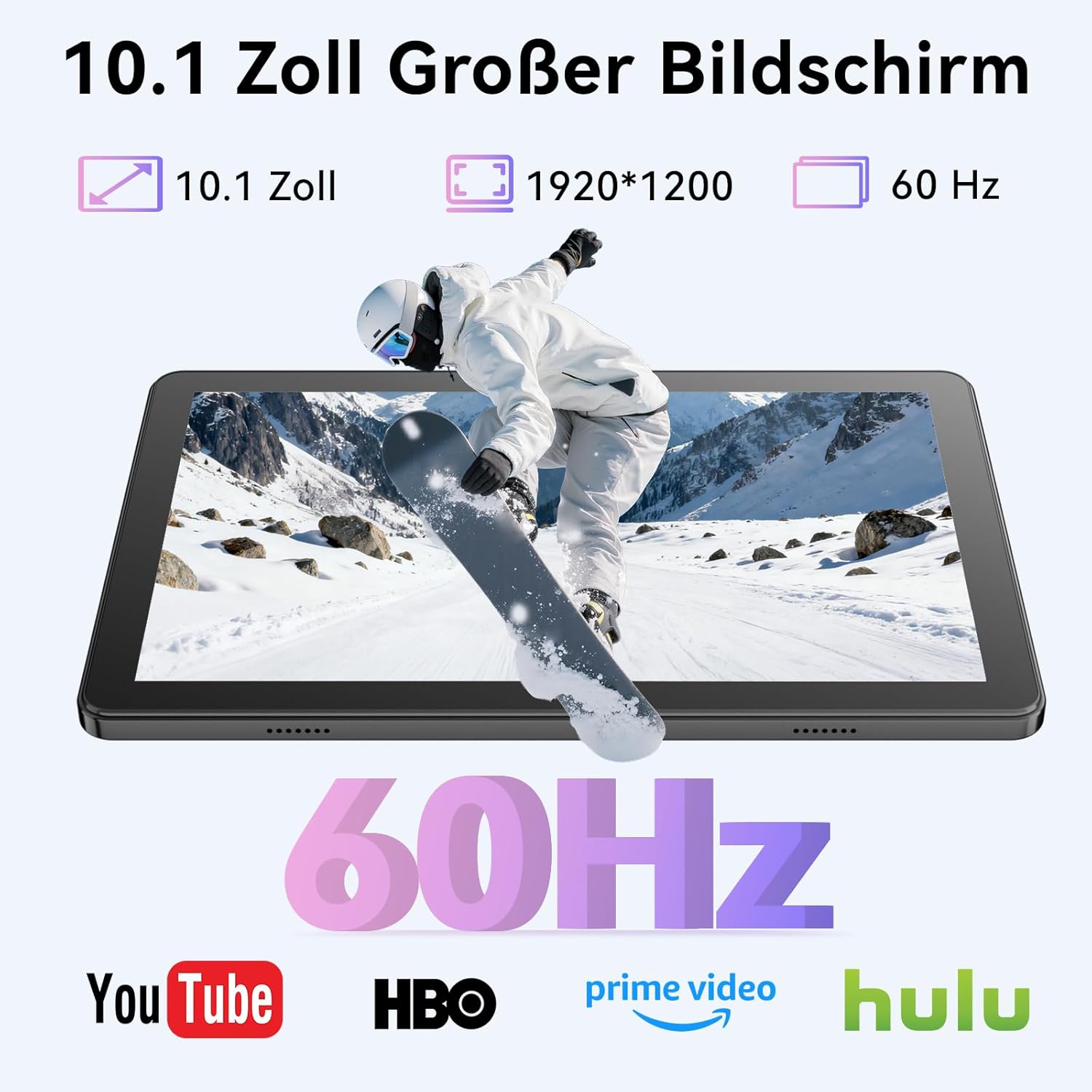 Detalle de MENTUME Android 16 Tablet 10 Zoll mit Gemini AI – All-in-One Tablet mit Tastatur, Maus und Stift