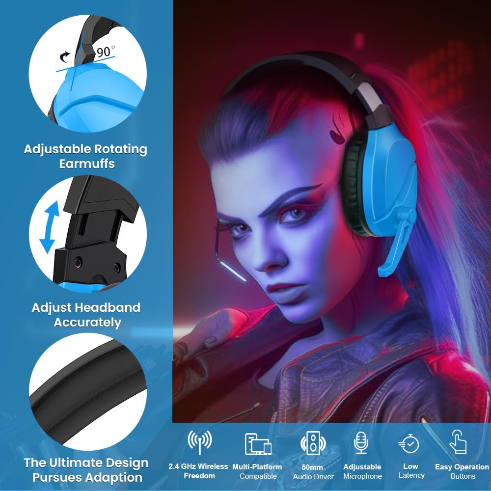 Thumbnail 6 de WolfLawS TA2000 Wireless Gaming Headset