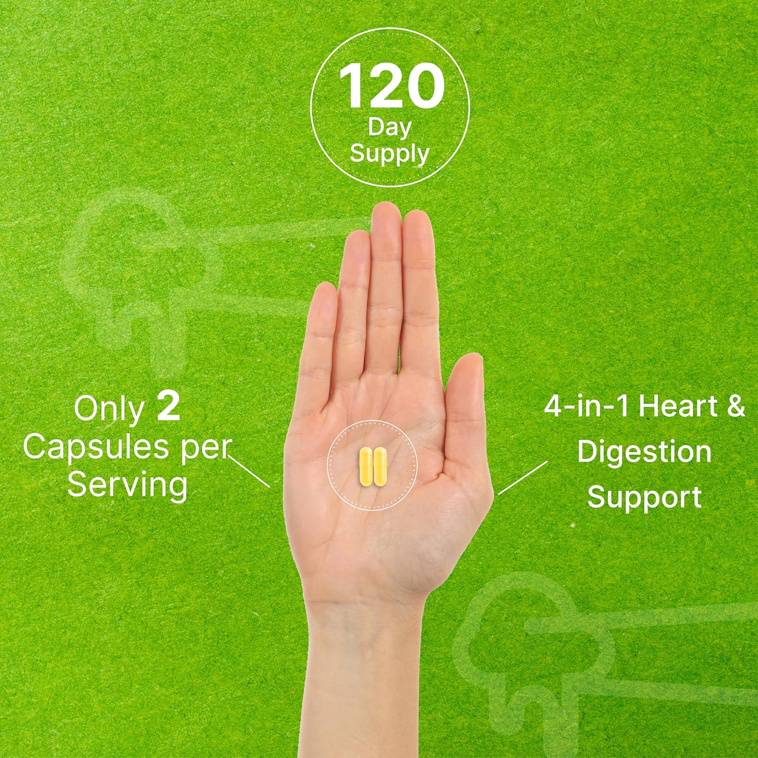 Detalle 1 de Nattokinase Supplement 240 Veggie Capsules