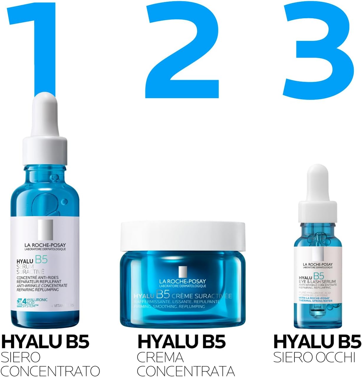 Thumbnail 6 de La Roche-Posay Hyalu B5 Siero Concentrato Anti-Rughe: siero rivitalizzante con 4 tipi di acido ialuronico