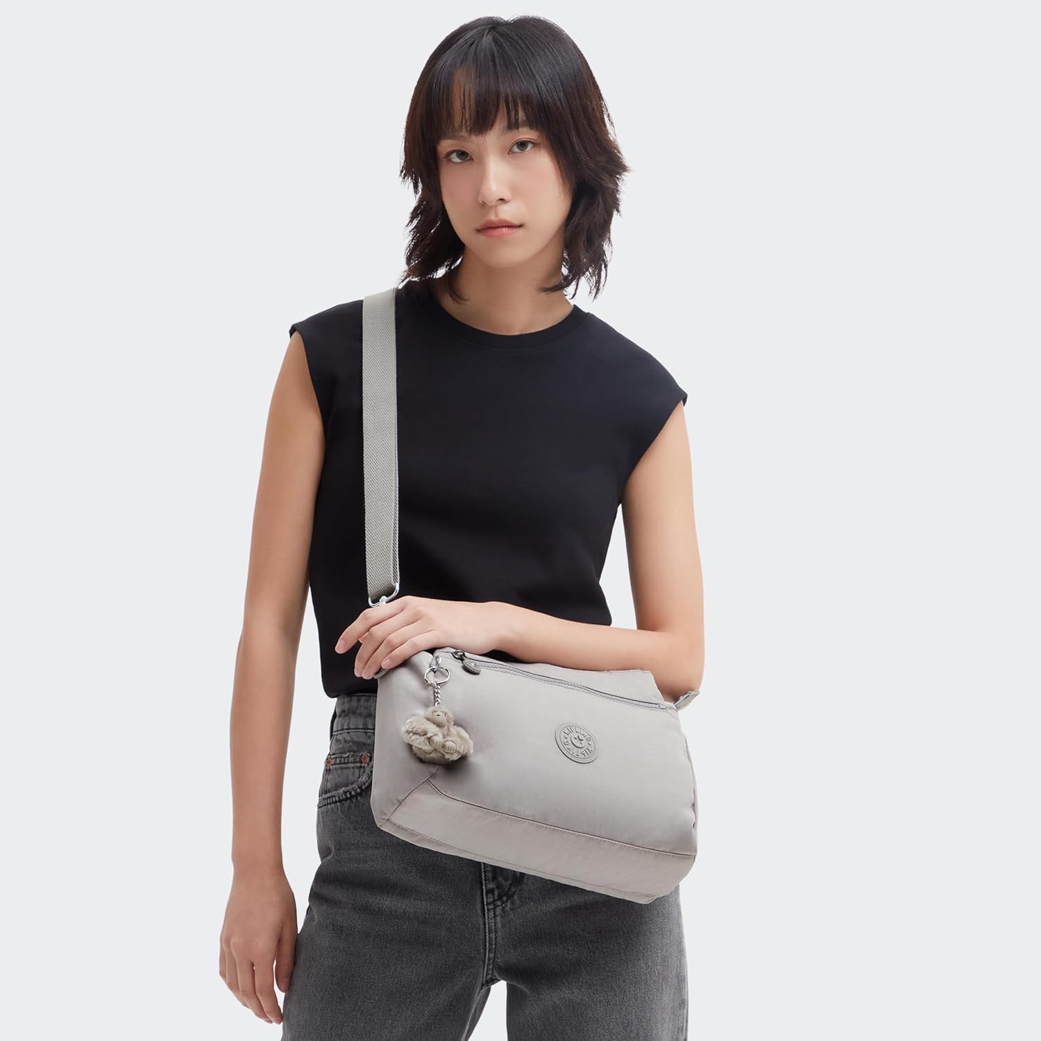 Thumbnail 1 de Kipling ELYSIA Borsa a tracolla media: stile, nylon e praticità in una borsa daily