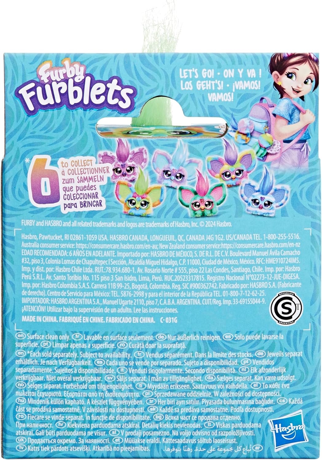 Detalle 2 de Furby Furblets Miniamigo Pix-Elle 🎶 Diversión interactiva para niños