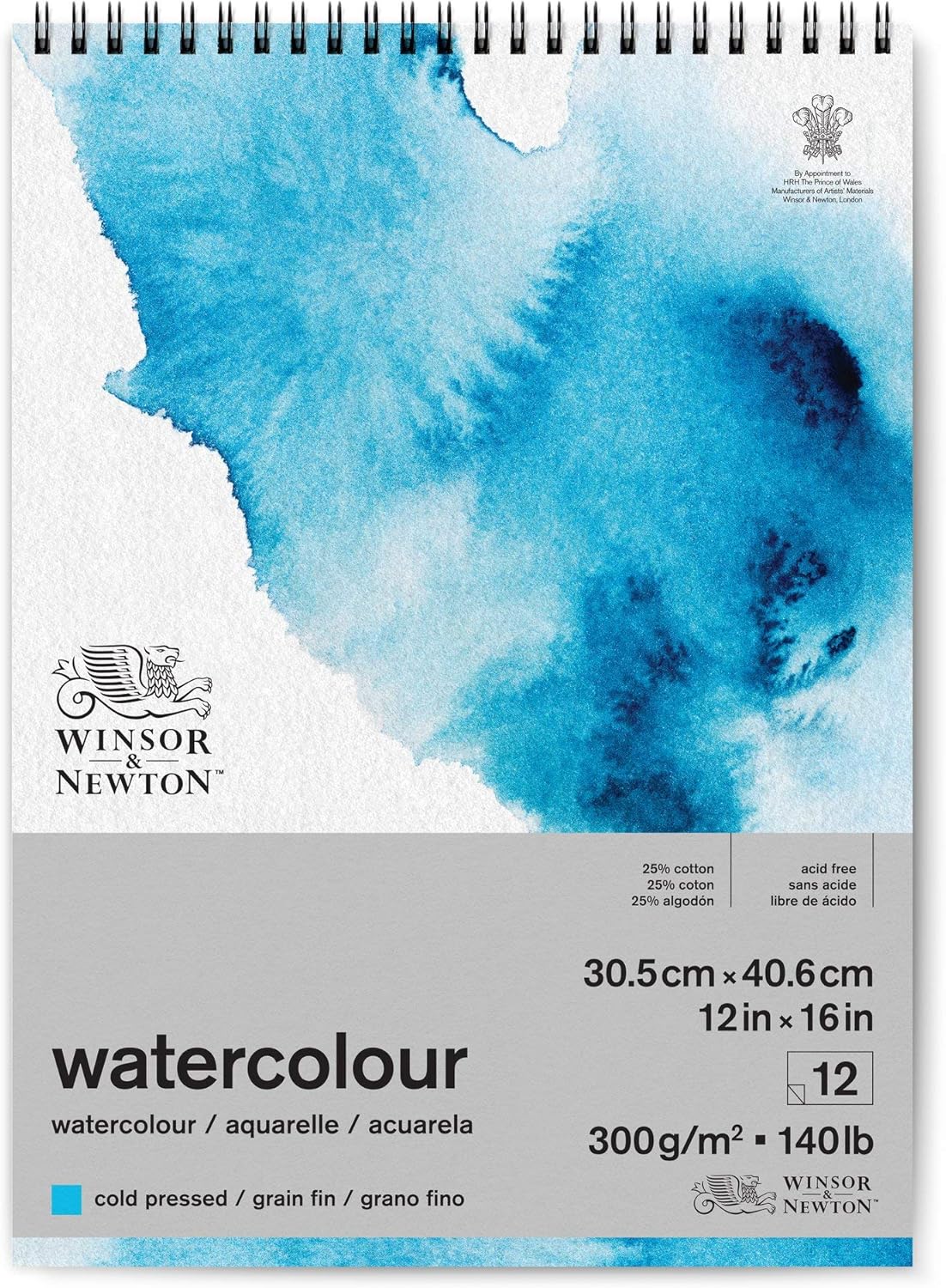 Thumbnail 6 de Carta per acquarello Winsor & Newton A4, grana fine 300 g, 50 fogli – miscela fibre di cotone 25%