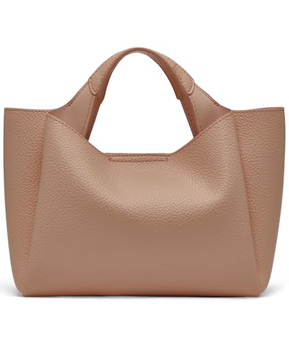 Thumbnail 2 de DKNY Willa Mini Satchel, bolso pequeño de poliuretano color capuchino