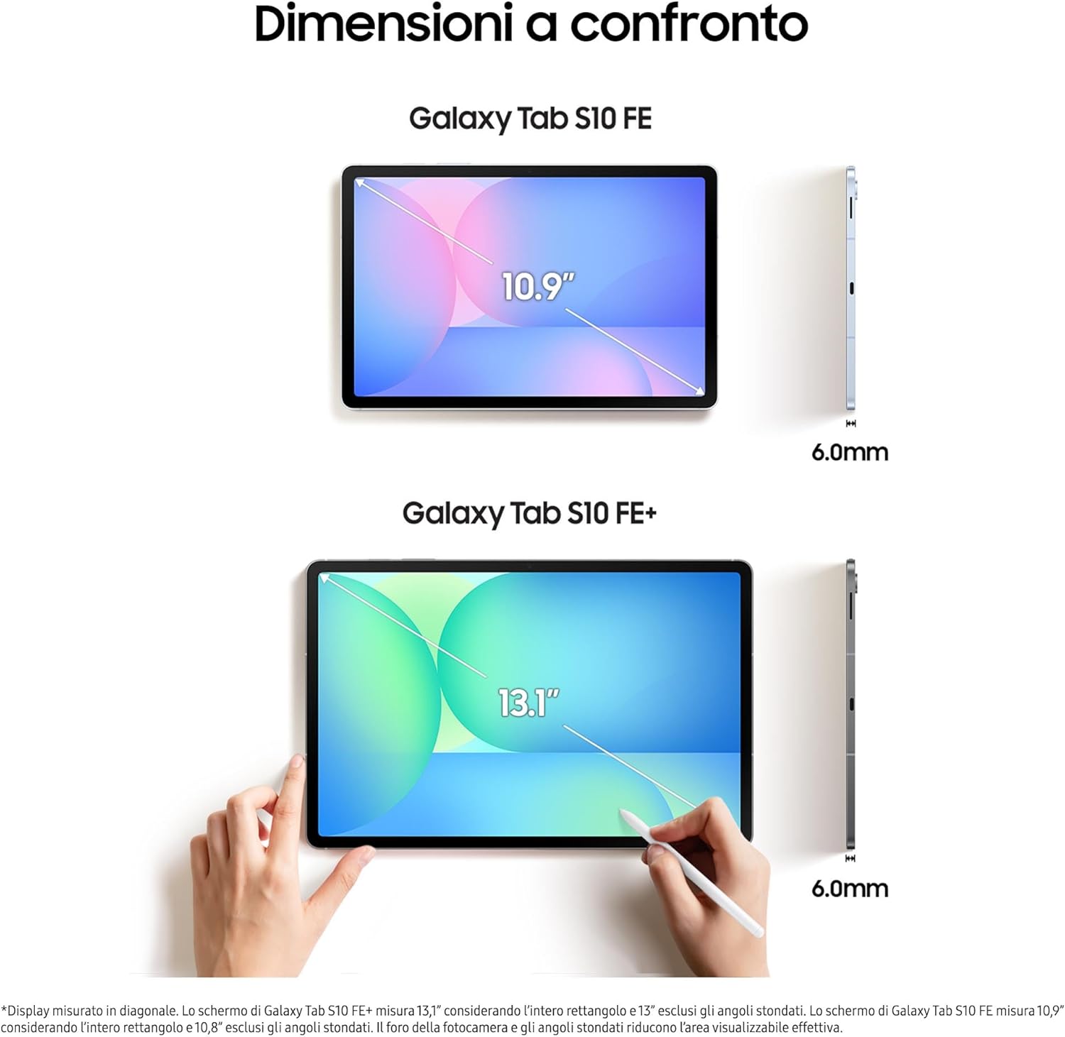 Thumbnail 5 de Samsung Galaxy Tab S10 FE (Wi‑Fi) 10,9" 8GB/128GB grigio con S Pen e garanzia 3 anni