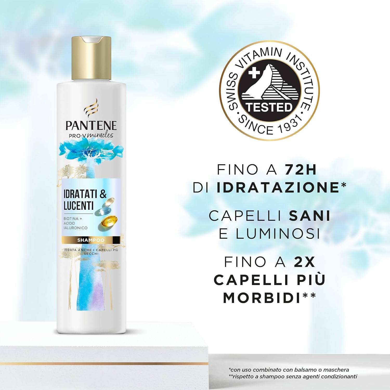 Detalle 2 de Pantene Pro‑V Miracles Set capelli 3 pezzi per capelli secchi e danneggiati