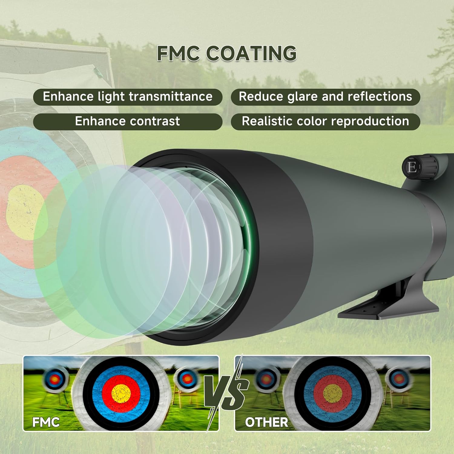 Thumbnail 3 de SVBONY SV28 100mm spotting scope