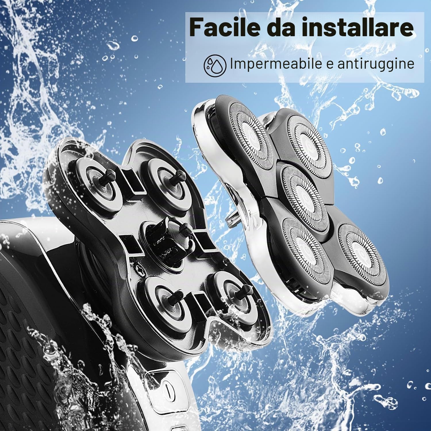 Detalle 2 de Testine di ricambio per rasoio Remington Balder RX5/XR7000/XR1500 Ultimate (confezione da 2)