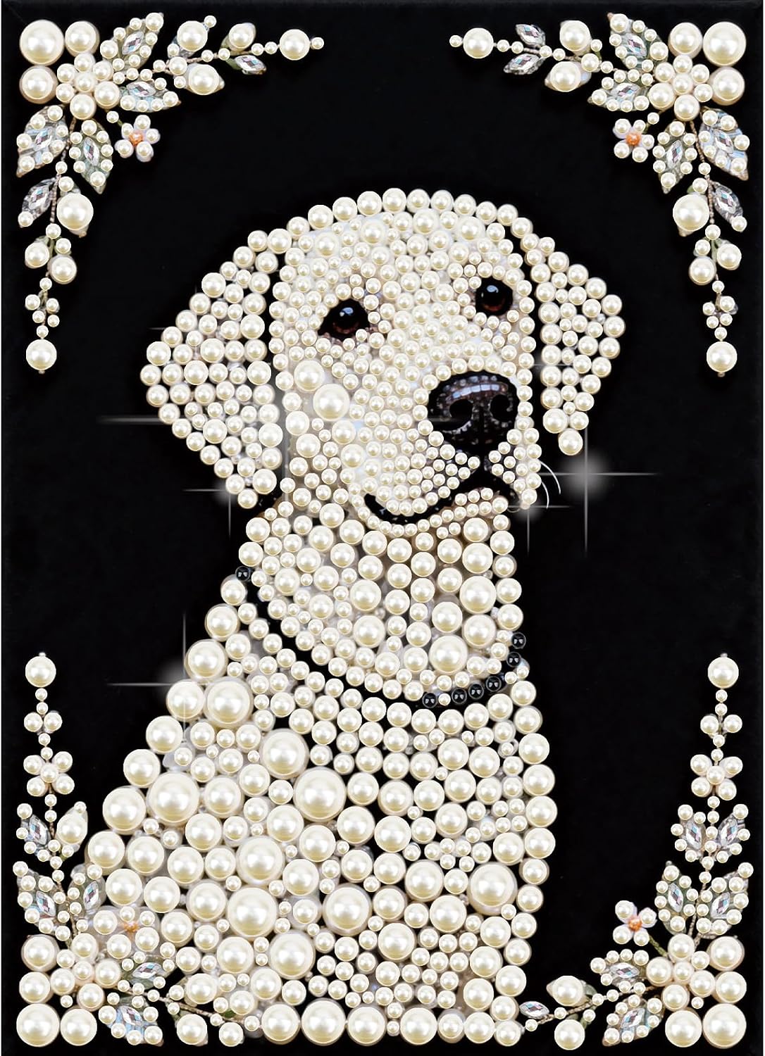Pearl Diamond Painting Kit 15.7 x 11.8-Inch