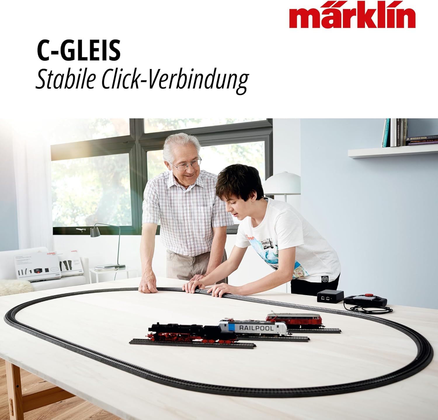 Thumbnail 5 de Märklin 20230 - Rails courbes R2 30° (3x 24230)