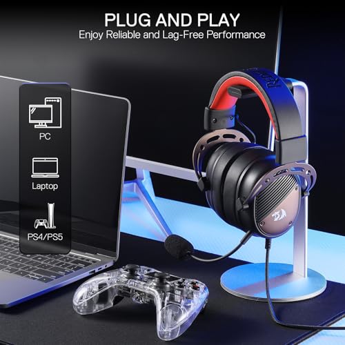 Thumbnail 5 de Redragon H730 – casque de jeu filaire avec son spatial 360° ⚙