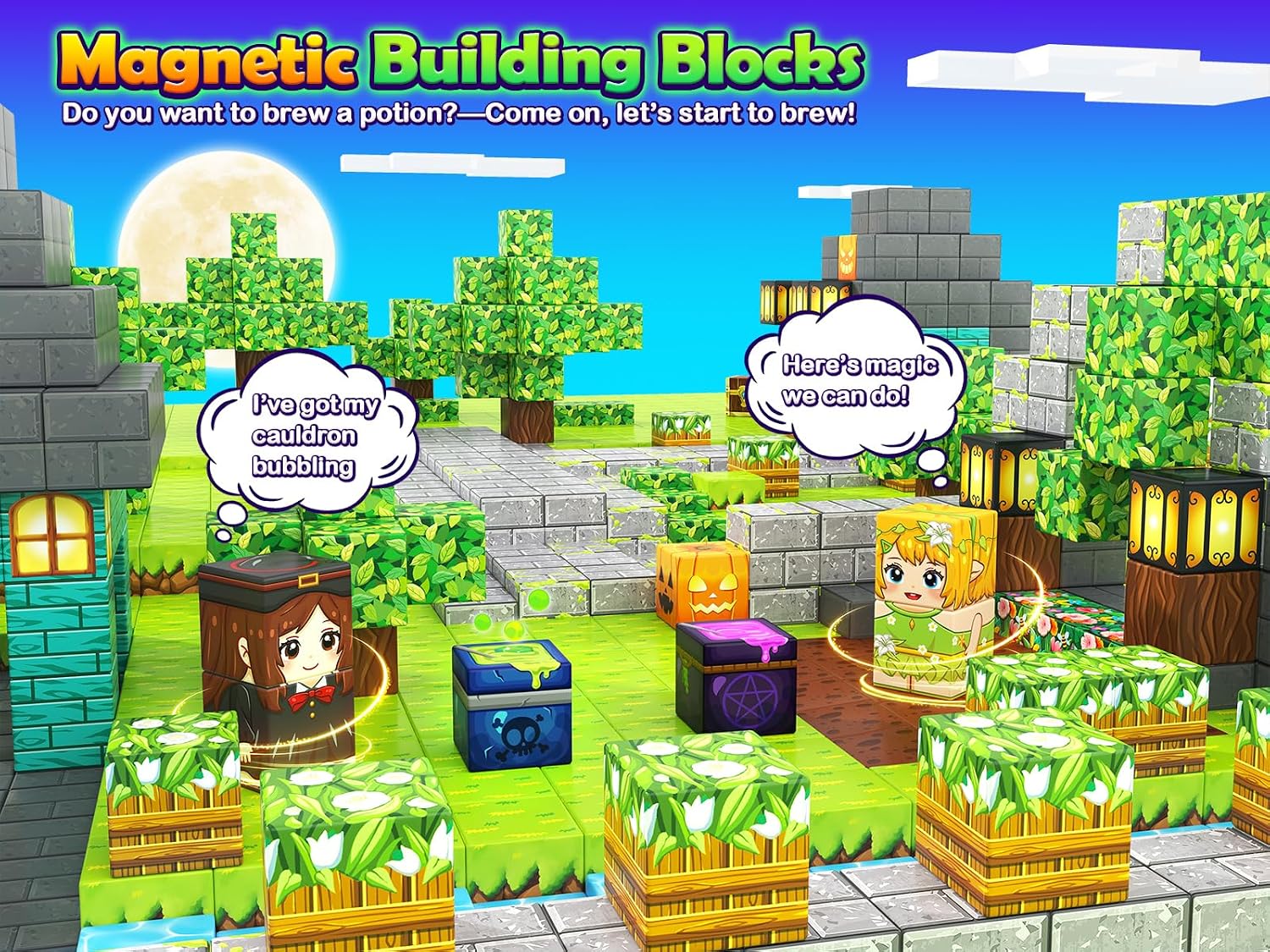 Detalle de Gooidea Magnetic Blocks 100 set 🧩