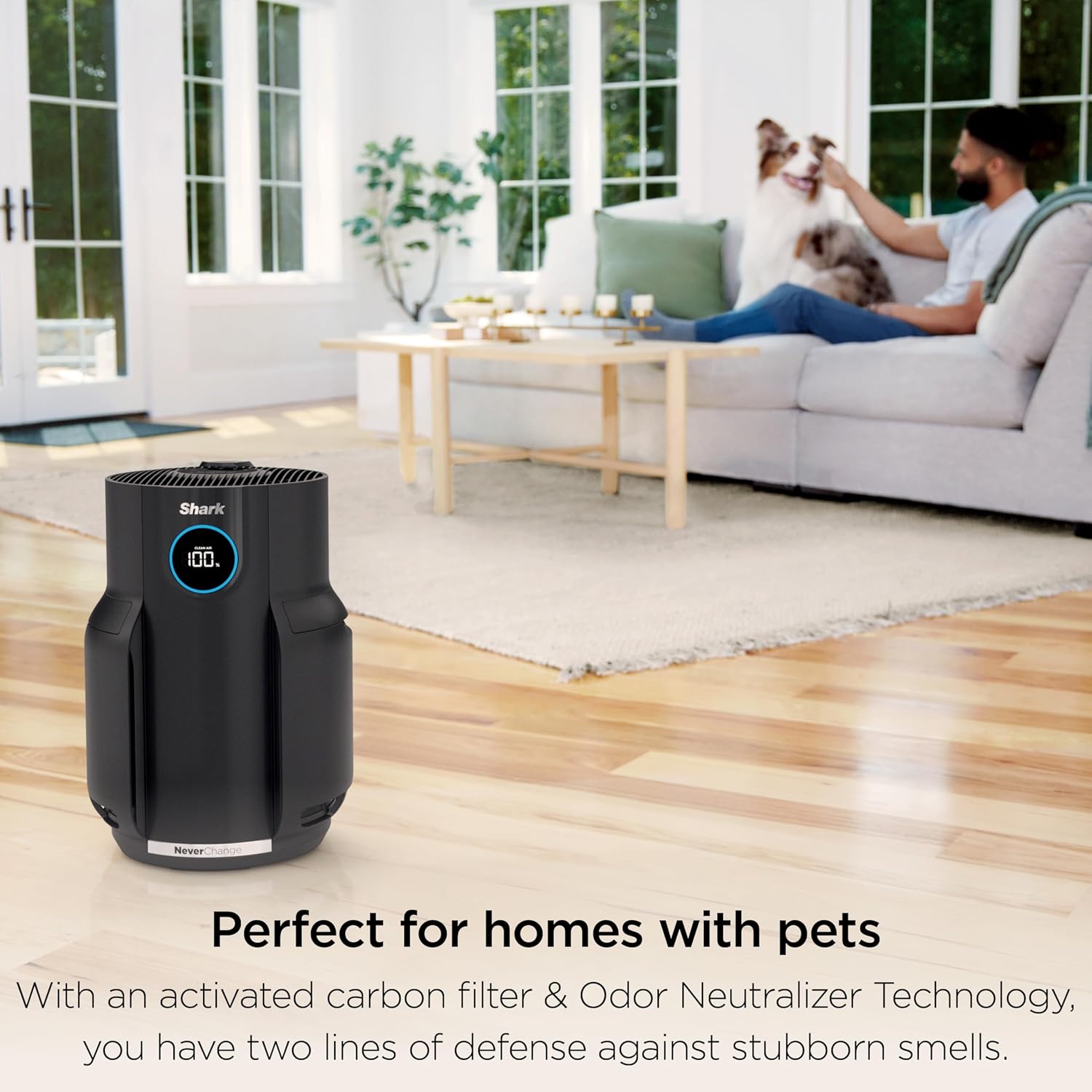 Detalle 2 de Shark HP152 Air Purifier 650 ft² 🏠