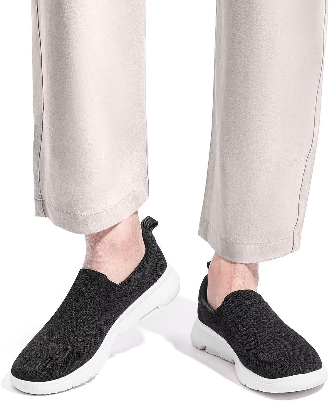 Thumbnail 1 de TIOSEBON Men's Slip-on Loafer Shoes: Comfortable Mesh Casual Trainers