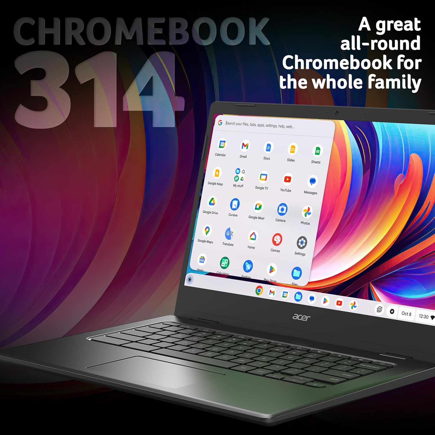 Thumbnail 1 de Acer Chromebook 314 CBOA314-1H review: 14" Chrome OS laptop with Celeron N4500